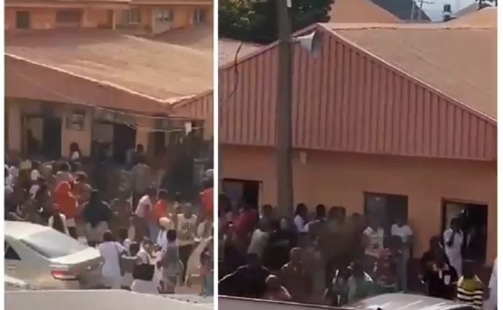 Catholic priest and lecturer at Tansian University allegedly caught with a female student inside a classroom as the incident sparks reactions online.